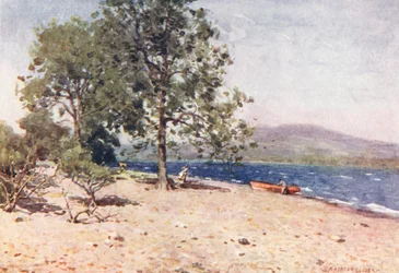 Lake District: Bassenthwaite Lake, ein windiger Morgen