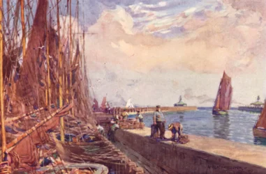 Lowestoft Hafen, Suffolk