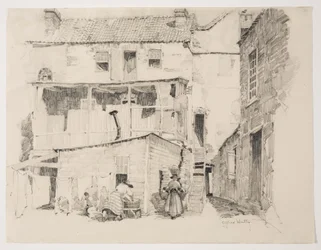 Montagmorgen in Charlestown, ca. 1877-1922