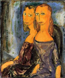 Zwei Frauen, ca. 1926
