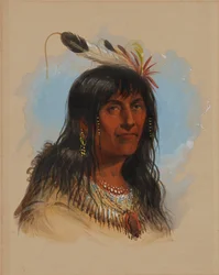„Big Bowl“ (ein Häuptling der Crow)