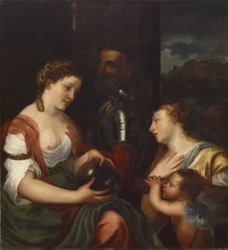 Kopie von Tizians „Allegorie auf Alfonso d