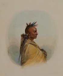 Kopf eines Sioux