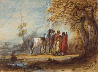 Indische Familie, um 1837