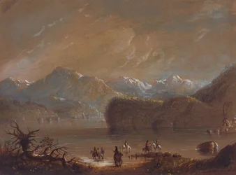 See, Wind River Mountains, um 1837