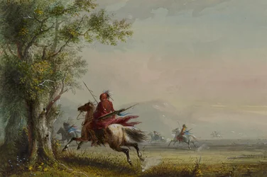 Sioux auf Erkundung