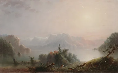 Der See breitet ihre einsame Brust zum Himmel aus, ca. 1850