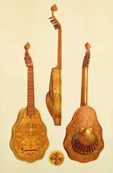 Königin Elizabeth I Laute von John Rose, 1580, aus 