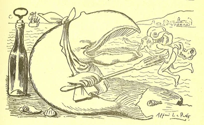 Illustration von Alfred Le Pete in Gros-Jean und sein Pfarrer