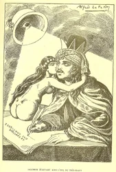 Illustration von Alfred Le Petit (1841-1909) in Gros-Jean und seine Pfarrei