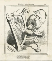 Illustration von Alfred Le Pete (1841-1909) in Le Charivari