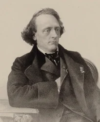 Porträt des Pianisten und Komponisten Henry Litolff, 1818-1891