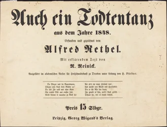 Auch ein Totentanz: Titelseite
