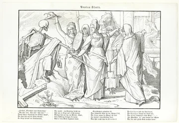 Auch ein Totentanz, Platte I