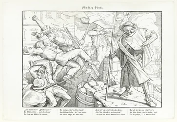 Auch ein Totentanz, Platte V