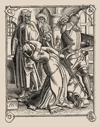 Die Nibelungen. Wie Gunther und Hagen und Kriemhild erschlagen wurden, 1840-1841.