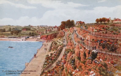 Kliffgarten, Promenade und Spaziergänge, Goodrington, Paignton