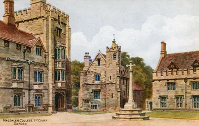 Magdalen College, 1. Hof, Oxford