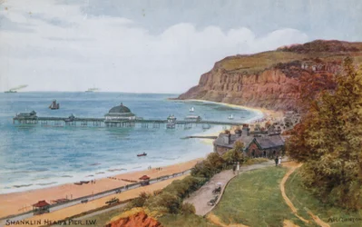 Shanklin Head und Pier, I W