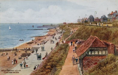 West Parade und Cliff, Clacton-on-Sea