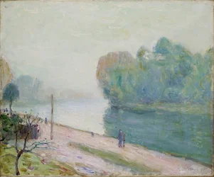 Eine Biegung des Flusses Loing, 1896