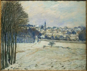 Der Schnee in Marly-le-Roi