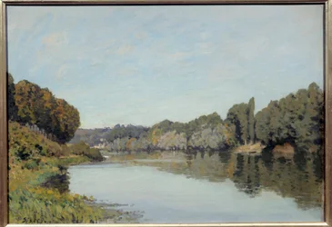 Die Seine bei Bougival (Alfred Sisley)