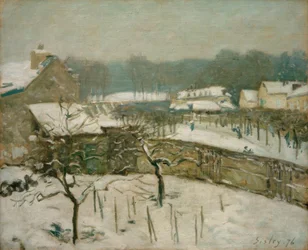 Louveciennes im Schnee