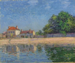 Die Ufer des Loing, Saint-Mammes