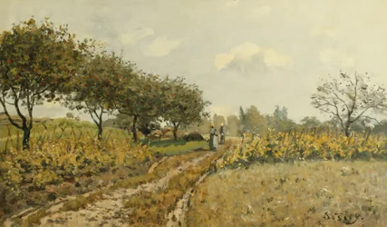 Der Weg auf dem Land; Le Chemin dans la Campagne, 1876