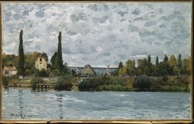 Die Seine bei Bougival, 1873