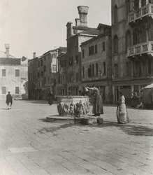 Ein venezianischer Brunnen