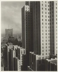 Von meinem Fenster im Shelton, Westen, 1931