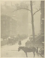 Die Straße, Fifth Avenue, 1900-01, gedruckt 1903-04