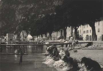 Wäscherinnen in Riva del Garda