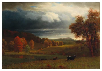 Herbstlandschaft: Die Catskills