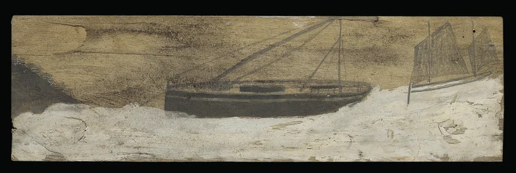 Boote auf unruhigem Wasser