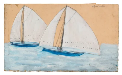 Zwei Segelboote
