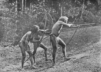 Veddahs oder Wilde Männer, ca. 1890, 1910