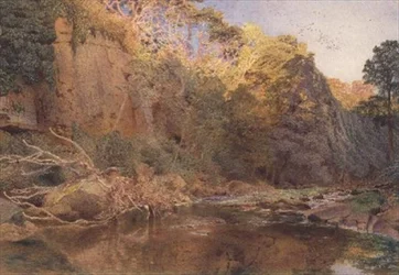 Eine Flusslandschaft