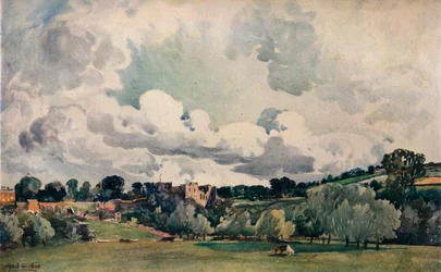 Ludlow Castle, ca. 1880