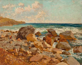 Brandung bei Nervi