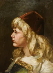 Natalie mit sieben Jahren, 1883