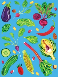 Lebendiges Obstmedley