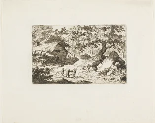 Die verfallene Hütte