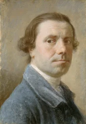 Allan Ramsay, 1713 - 1784. Künstler (Selbstporträt)