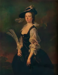 Porträt von Jane Hale, Mrs. Madan, 1746