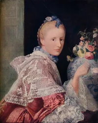 Die Frau des Malers, 1760