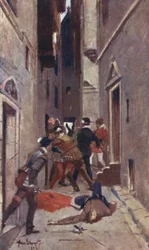 Ein "Tulzie" in der High Street