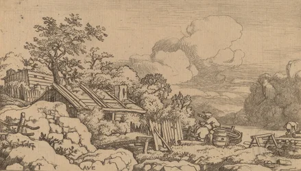 Zimmermannshütte, wahrscheinlich ca. 1645-1656